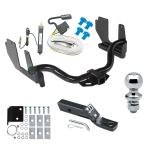 Trailer Tow Hitch For 04-05 Ford F-150 06 Lincoln Mark LT Complete Package w/ Wiring and 1-7/8" Ball