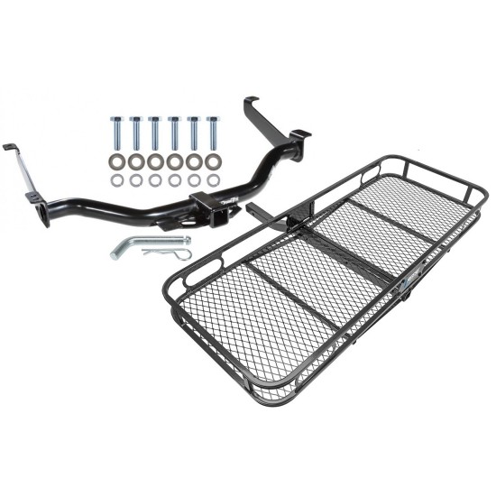 Trailer Tow Hitch For 04-15 Nissan Titan All Styles Basket Cargo Carrier Platform w/ Hitch Pin