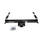 Trailer Tow Hitch For 88-00 Chevy GMC C/K 1500 2500 3500 8 ft. Bed Platform Style 2 Bike Rack Hitch Lock and Cover