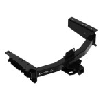 Trailer Tow Hitch For 19-25 RAM 1500 All Styles w/ 4 Bike Carrier Rack