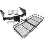 Trailer Tow Hitch For 99-04 F-250 F-350 Super Duty Basket Cargo Carrier Platform w/ Hitch Pin