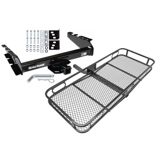 Trailer Tow Hitch For 94-02 Dodge Ram 1500 2500 3500 Basket Cargo Carrier Platform w/ Hitch Pin