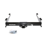 Trailer Tow Hitch For 00-06 Chevy Suburban GMC Yukon XL 1500 2500 Platform Style 2 Bike Rack Hitch Lock and Cover