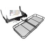 Trailer Tow Hitch For 06-08 Ford F-150 Lincoln Mark LT Basket Cargo Carrier Platform w/ Hitch Pin