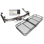 Trailer Hitch For 01-10 Chevy Silverado GMC Sierra 2500 3500 Basket Cargo Carrier Platform w/ Hitch Pin