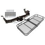 Trailer Tow Hitch For 00-14 Ford E-150 E-250 E-350 Econoline Basket Cargo Carrier Platform w/ Hitch Pin