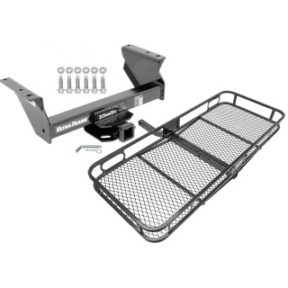 Trailer Tow Hitch For 13-21 RAM 3500 4500 5500 Cab & Chassis Basket Cargo Carrier Platform w/ Hitch Pin