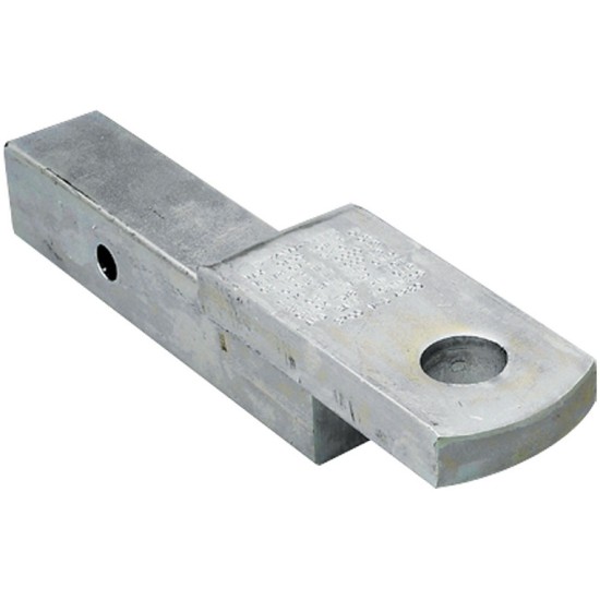 Ball Mount Draw-Bar 12000 lbs 8-1/2" Long 1" Rise 2" Drop Fits 2" x 2" Trailer Hitch Receiver Zinc