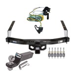 Reese Trailer Tow Hitch For 97-03 F-150 04 Heritage SuperCrew Flareside Complete Package w/ Wiring and 2" Ball