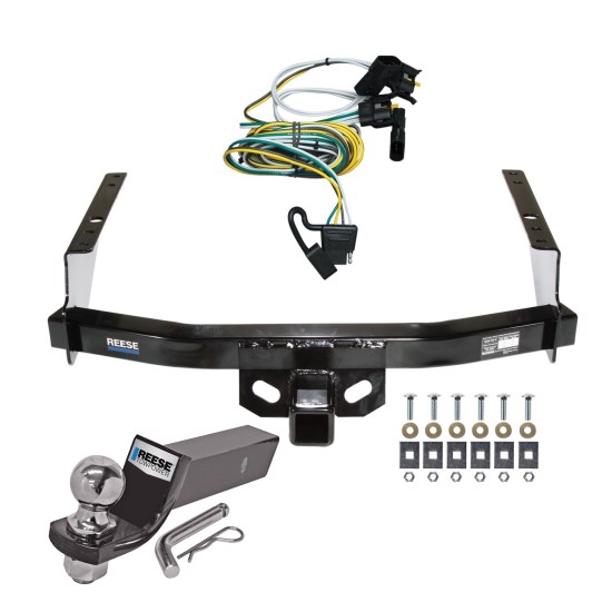 Reese Trailer Tow Hitch For 97-03 F-150 04 Heritage SuperCrew Flareside Complete Package w/ Wiring and 2" Ball