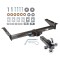 Reese Trailer Tow Hitch Receiver For 75-14 Ford E150 E250 E350 Van w/Tri-Ball Triple Ball 1-7/8" 2" 2-5/16"