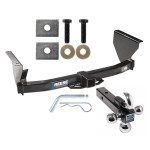 Reese Trailer Tow Hitch Receiver For 99-04 Jeep Grand Cherokee w/Tri-Ball Triple Ball 1-7/8" 2" 2-5/16"