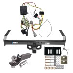 Reese Trailer Tow Hitch For 98-04 Nissan Frontier Complete Package w/ Wiring and 2" Ball