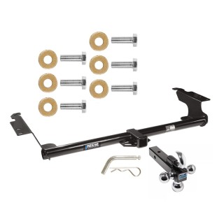 Reese Trailer Tow Hitch Receiver For 99-17 Honda Odyssey w/Tri-Ball Triple Ball 1-7/8" 2" 2-5/16"