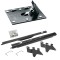 Draw-Tite Gooseneck Trailer Hitch for 99-10 Chevy GMC Silverado Sierra 2500 07-10 3500 Fold Down Plate w/ Custom Brackets Under Bed Rails 2-5/16" Ball