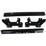 Draw-Tite Gooseneck Trailer Hitch for 03-12 Dodge Ram 2500 3500 06-08 1500 Mega Cab Fold Down Plate w/ Custom Brackets Under Bed Rails 2-5/16" Ball