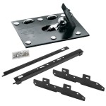 Draw-Tite Gooseneck Trailer Hitch for 94-02 Dodge Ram 1500 2500 3500 Fold Down Plate w/ Custom Brackets Under Bed Rails 2-5/16" Ball