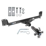 Reese Trailer Tow Hitch Receiver For 04-10 VW Volkswagen Toureg w/Tri-Ball Triple Ball 1-7/8" 2" 2-5/16"