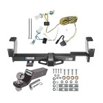 Reese Trailer Tow Hitch For 02-07 Buick Rendezvous 01-05 Pontiac Aztek Complete Package w/ Wiring and 2" Ball