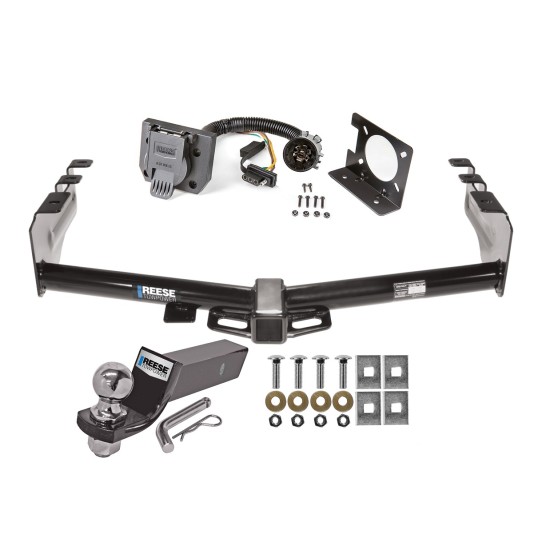 Reese Trailer Tow Hitch For 99-13 Chevy Silverado GMC Sierra 1500 99-04 2500 LD Complete Package w/ Wiring and 2" Ball