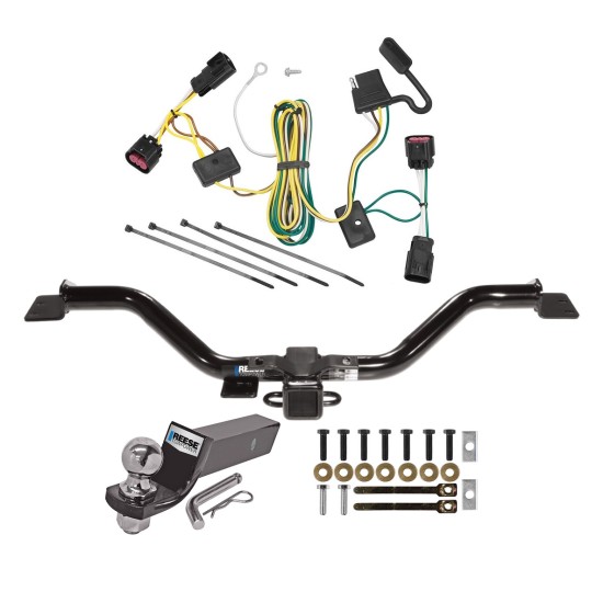 Reese Trailer Tow Hitch For 08-12 Buick Enclave Chevy Traverse Complete Package w/ Wiring and 2" Ball