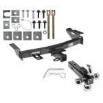 Reese Trailer Tow Hitch Receiver For 97-09 Terraza Uplander Venture Montana Trans Sport Relay w/Tri-Ball Triple Ball 1-7/8" 2" 2-5/16"