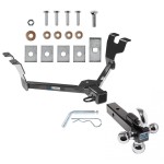 Reese Trailer Tow Hitch Receiver For 05-09 Subaru Legacy Outback Sedan and Wagon w/Tri-Ball Triple Ball 1-7/8" 2" 2-5/16"