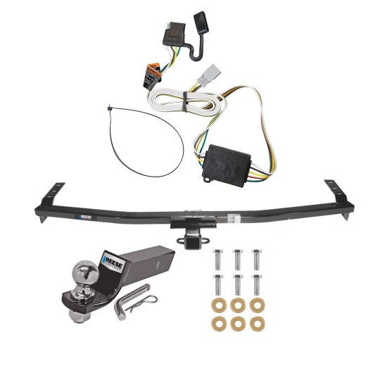 Reese Trailer Tow Hitch For 03-08 Honda Pilot 01-06 Acura MDX Complete Package w/ Wiring and 2" Ball