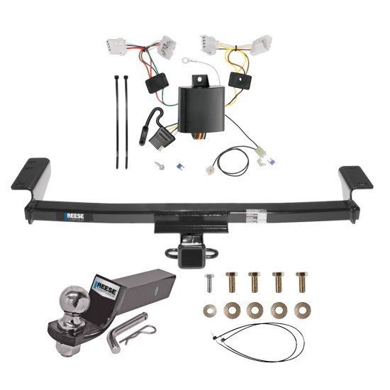Reese Trailer Tow Hitch For 09-14 Nissan Murano Complete Package w/ Wiring and 2" Ball