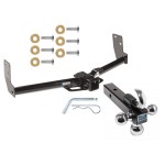 Reese Trailer Tow Hitch Receiver For 10-16 Cadillac SRX w/Tri-Ball Triple Ball 1-7/8" 2" 2-5/16"