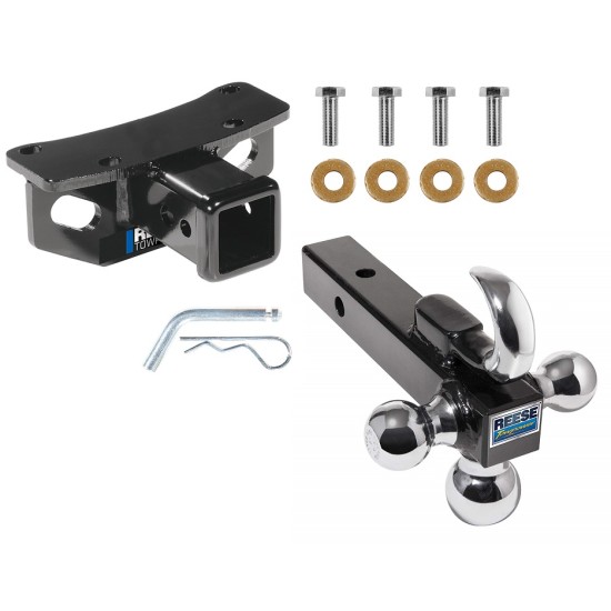 Reese Trailer Tow Hitch Receiver For 10-22 Lexus GX460 w/Tri-Ball Triple Ball 1-7/8" 2" 2-5/16"