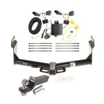 Reese Trailer Tow Hitch For 14-24 Dodge Durango Complete Package w/ Wiring and 2" Ball