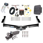 Reese Trailer Tow Hitch For 12-22 Nissan NV1500 NV2500 NV3500 Deluxe Package Wiring 2" Ball and Lock