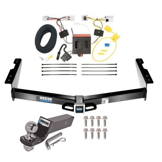 Reese Trailer Tow Hitch For 12-22 Nissan NV1500 NV2500 NV3500 Complete Package w/ Wiring and 2" Ball