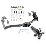 Reese Trailer Tow Hitch Receiver For 14-15 Jeep Cherokee Trailhawk w/Tri-Ball Triple Ball 1-7/8" 2" 2-5/16"