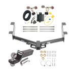 Reese Trailer Tow Hitch For 14-23 Ford Transit Connect  Complete Package w/ Wiring and 2" Ball