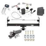 Reese Trailer Tow Hitch For 05-15 Toyota Tacoma Except X-Runner Deluxe Package Wiring 2" Ball and Lock