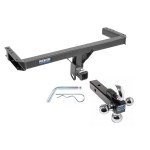 Reese Trailer Tow Hitch Receiver For 11-17 Audi Q5 14-17 SQ5 15-23 Porshe Macan w/Tri-Ball Triple Ball 1-7/8" 2" 2-5/16"