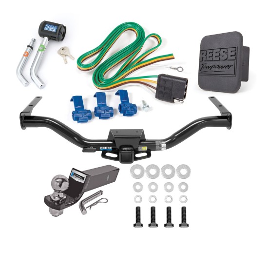 Reese Trailer Tow Hitch For 15-22 Chevy Colorado GMC Canyon Deluxe Package Wiring 2" Ball and Lock