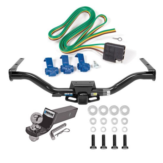 Reese Trailer Tow Hitch For 15-22 Chevy Colorado GMC Canyon Complete Package w/ Wiring and 2" Ball