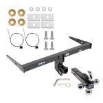 Reese Trailer Tow Hitch Receiver For 13-18 Audi Q3 w/Tri-Ball Triple Ball 1-7/8" 2" 2-5/16"