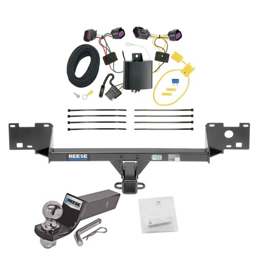 Reese Trailer Tow Hitch For 15-23 RAM ProMaster City Complete Package w/ Wiring and 2" Ball