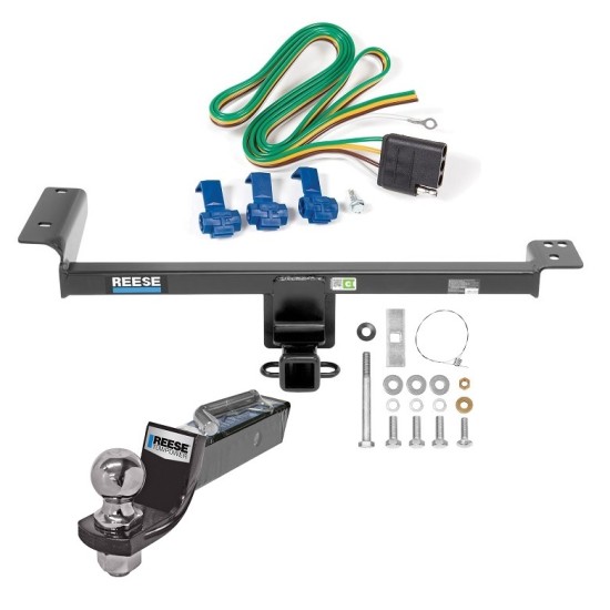 Reese Trailer Tow Hitch For 15-19 Land Rover Range Rover Evoque Excluding Autobiography Complete Package w/ Wiring and 2" Ball