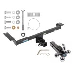 Reese Trailer Tow Hitch Receiver For 12-19 Land Rover Range Rover Evoque w/Tri-Ball Triple Ball 1-7/8" 2" 2-5/16"