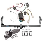 Reese Trailer Tow Hitch For  04-10 Toyota Sienna Complete Package w/ Wiring and 2" Ball