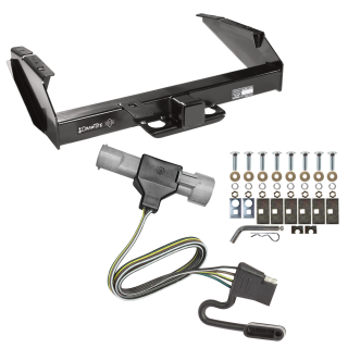 Class 5 Trailer Tow Hitch For 87-97 Ford F-250 F-350 w/ Wiring Harness Kit