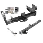 Class 5 Trailer Tow Hitch For 03-10 Dodge Ram 11-24 RAM 2500 3500 w/ 24" or 34" Extension and Towing Lock