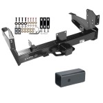 Class 5 Trailer Tow Hitch For 03-10 Dodge Ram 11-24 RAM 2500 3500 w/ 2-1/2" to 2" Ball Receiver Opening Reducer