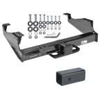 Class 5 Trailer Tow Hitch For 99-24 F-350 F-450 F-550 Super Duty Cab & Chassis w/ 2-1/2" to 2" Ball Receiver Opening Reducer