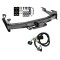 Class 5 Trailer Tow Hitch For 07-10 Chevy Silverado GMC Sierra 2500 3500 HD w/ Wiring Harness Kit